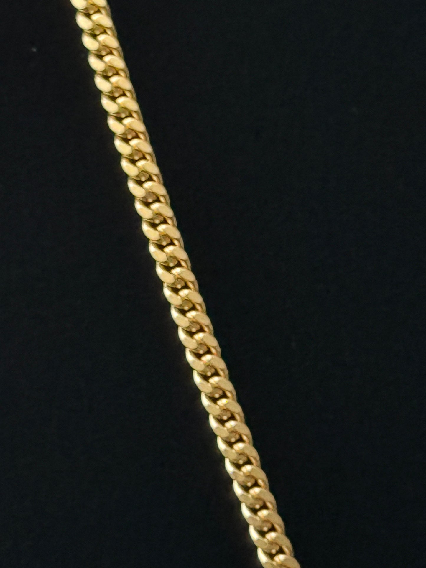 10k Solid Yellow Gold Cuban Link Chain - 30gr